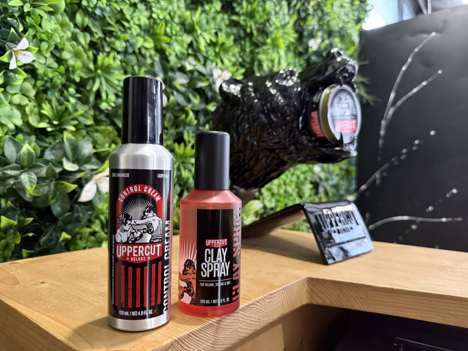 Produits coiffants utilisés à La Barberia